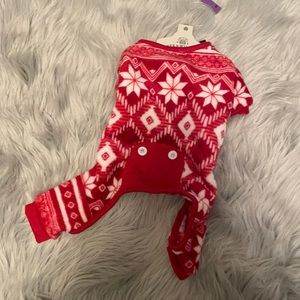 Puppy fleece pajamas